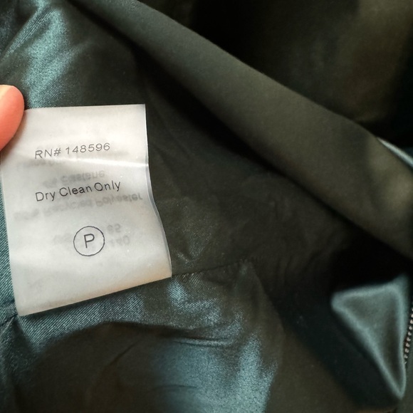 Universal Standard Tailored Zip Jacket - Forest Green - M_18-20 / Forest Green - Picture 6 of 6